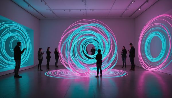 Les concepts artistiques originaux captivent l attention du public